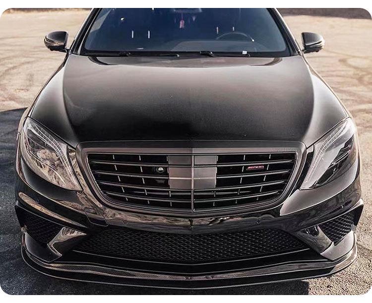Mercedes W222 S-Class 14-17 AMG S65 Pre-Facelift Wide Body Kit: Front Bumper, Rear Bumper, Side Skirts