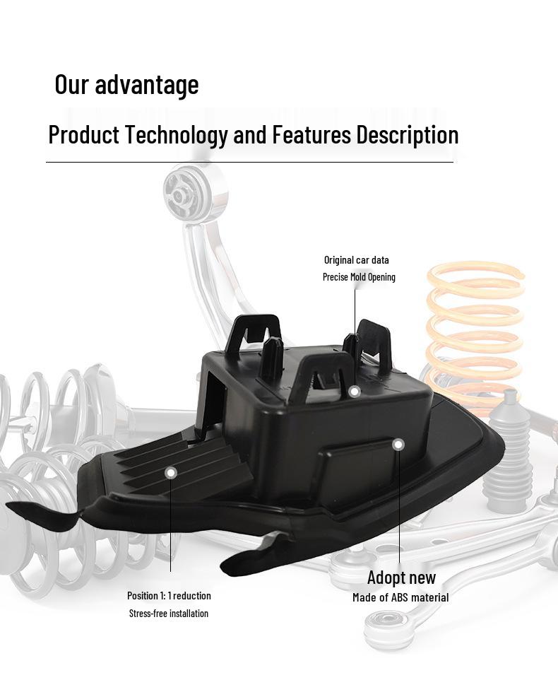 Rear Bumper Sensor Bracket for 2024-2025 Mercedes-Benz E-Class W214 (2148850503, 2148850603)