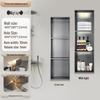 304 Stainless Steel Seamless Built-in Toilet Storage Anti-Fingerprint Recess Box