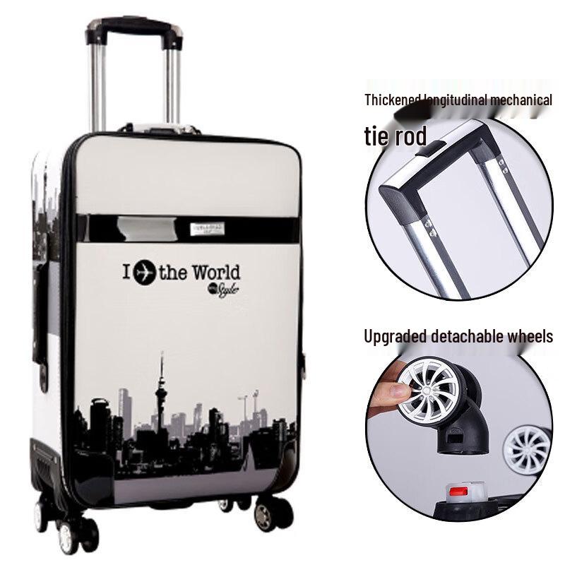 Kuaichi Expandable Travel Luggage with Password Lock 20 inches