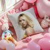 S-Scarlett J-Johansson Kissenbezug mit Aufdruck für Wohnzimmer-Sofakissenbezug & Schlafzimmerdekoration