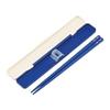 Skater Chopsticks and Chopstick Case Set, Adult, Antibacterial, 18cm, Silent (No-Rattle), Made in Ja
