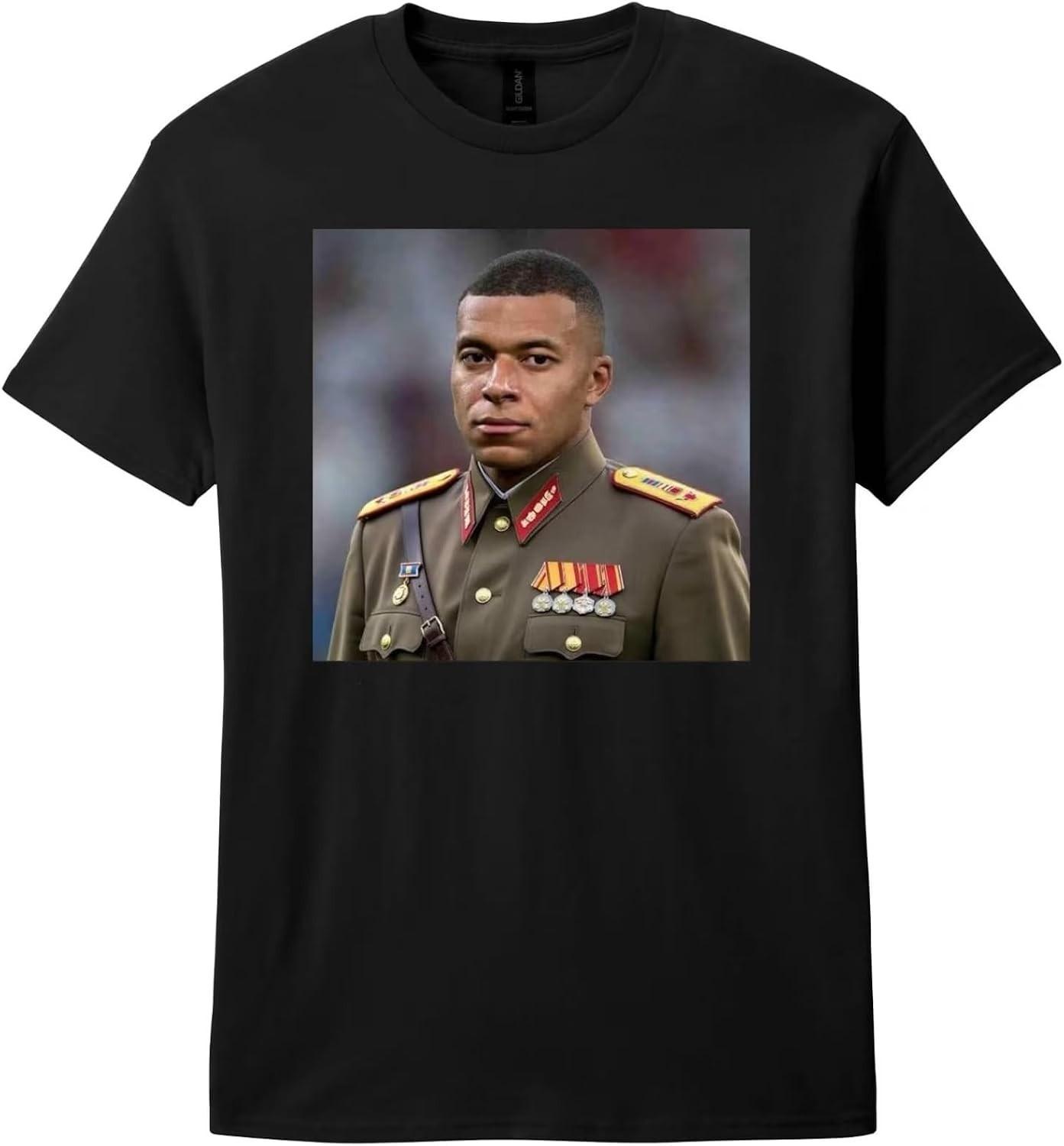 Funny Mbappe The Dictator T-Shirt, Soccer Tee, Gift For Fans Unisex T-Shirt XXL