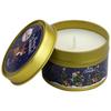 Christmas Edition Scented Candle Tin Set with Dried Flowers - Eight Soy Wax Essential Oil Candles
