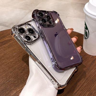 Luxus-Telefonhülle für iPhone 11 Pro XS Max XR X/XS 7Plus/8Plus 7/8 6Plus/6SPlus 6/6s stoßfeste, durchsichtige Abdeckung
