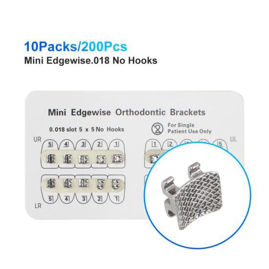 .018 Edgewise   Mini Metal Dental  