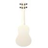 Hawaiianische Einsteiger-Ukulelen für Kinder, 4 Saiten, kleine Gitarre, buntes Blasenmuster, Akustik-Ukulele, Nylonsaiten (21 Zoll)