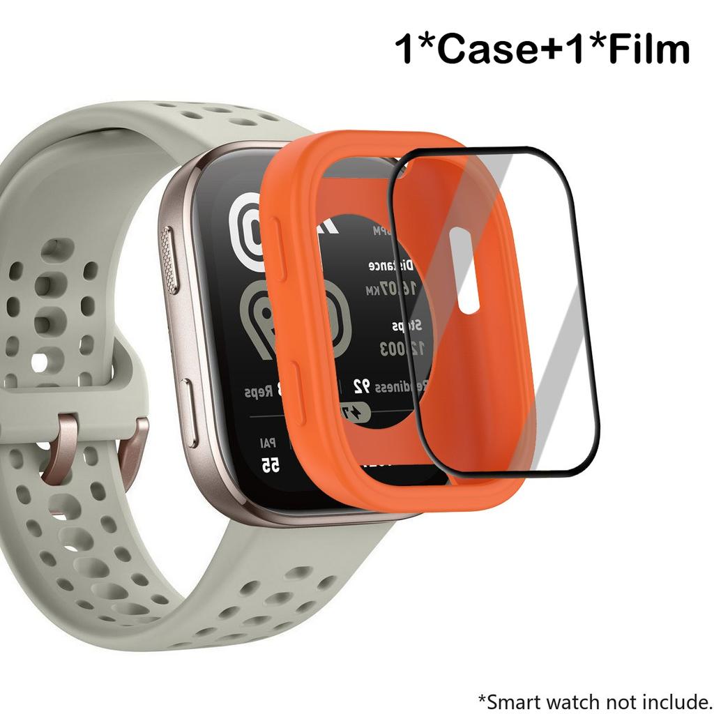 PC Case+Composite film For Amazfit Bip 6 HD Clear Protective Films Screen Protector Cover for Amazfit Bip6 Shell Accessories