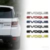 Scpvy9 3D Metal Emblem Car Body Badge Sticker Auto Styling For Land Rover Evoque Velar Sport Freelander Defender Car Accessories