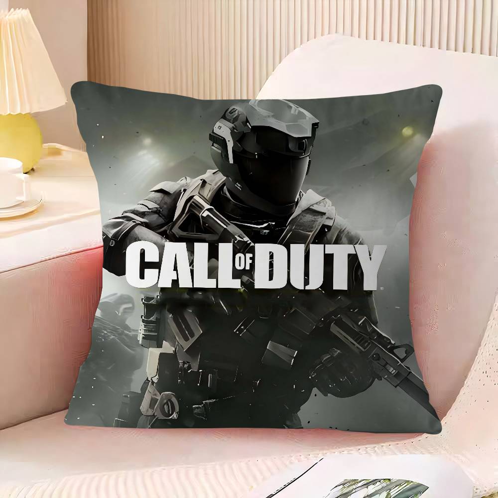 C-Call Of D-Duty Наволочка Спальня Диван Декоративная Наволочка на Подушку с Молнией Мягкая Наволочка 16x16Inch