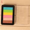 6 Colors / Box Safety Non-Toxic Multicolor Ink Pad Gradient Color Rainbow Inkpad