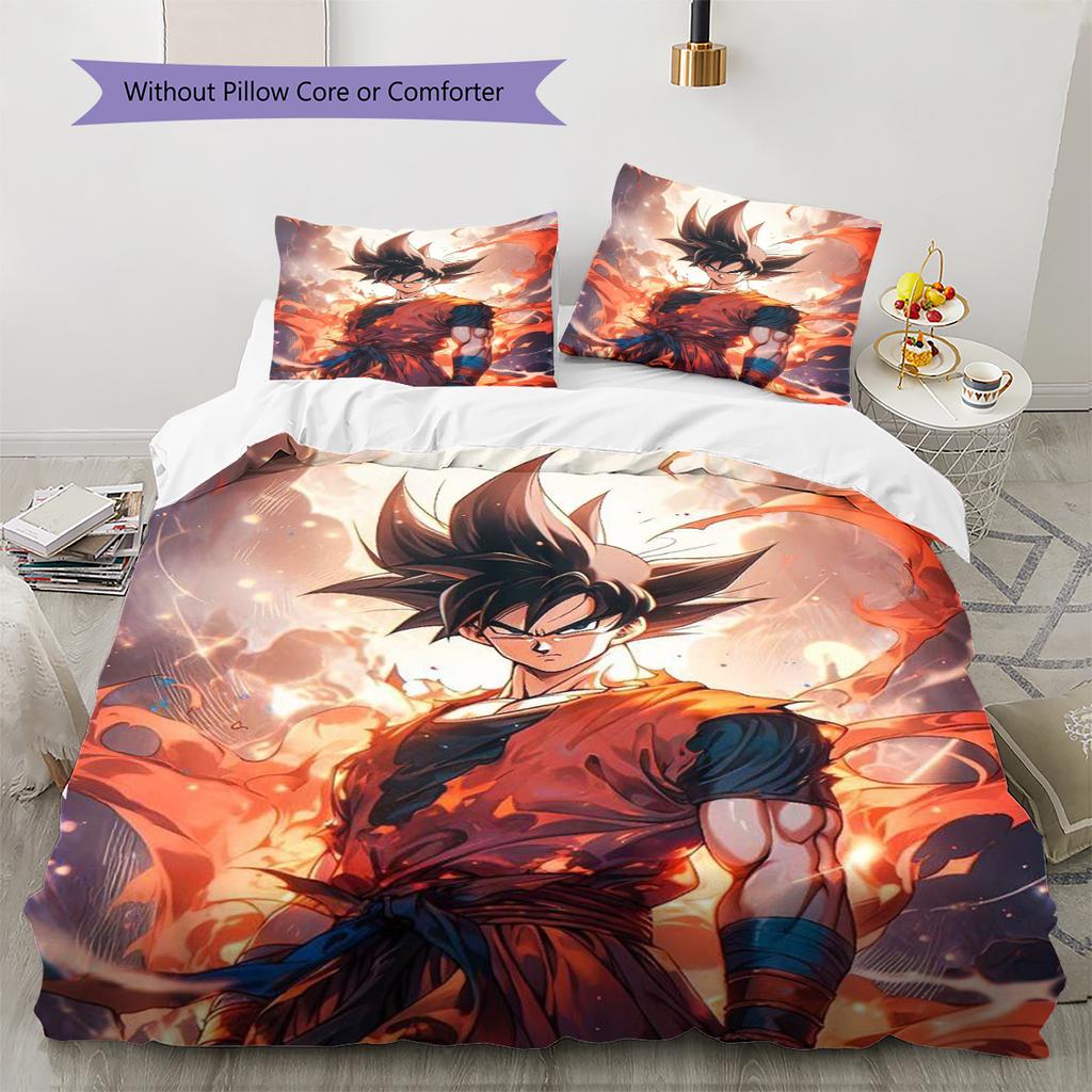 Set Copripiumino Trapuntato con Fantasia Cartone Animato Federa Decorazione per la Casa Regalo di Compleanno (1 * copripiumino + 2 * federa, senza nucleo)