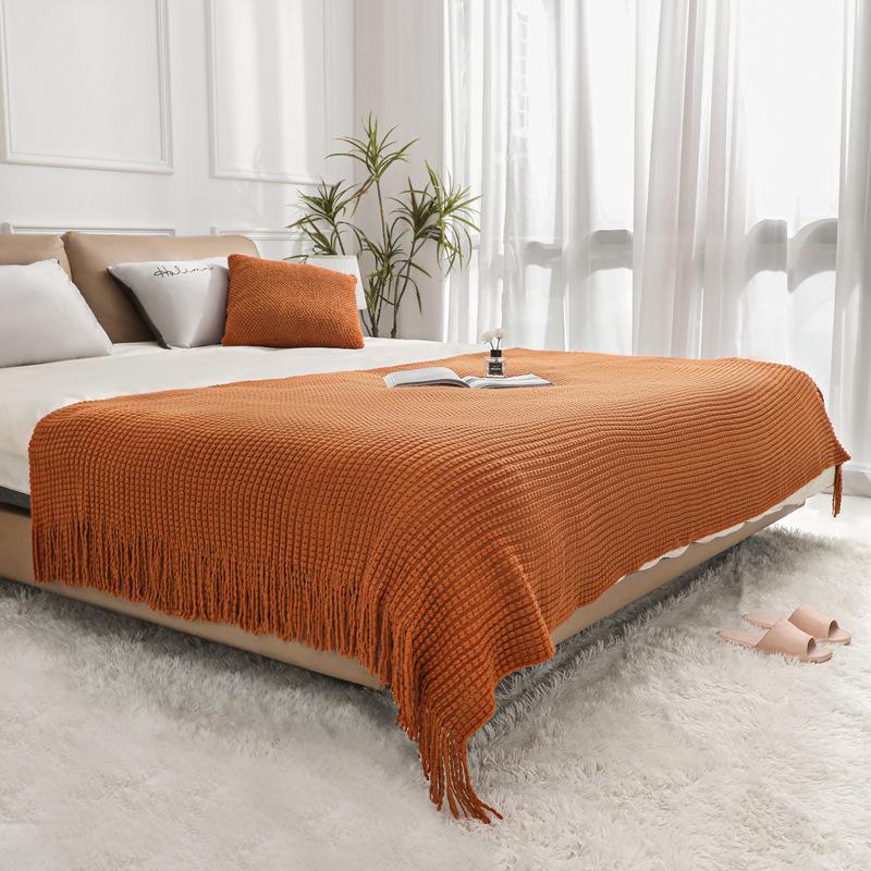 31 de tipuri de pături nordice din lână tricotate cu romburi, pături pentru capătul patului, pături pentru canapele, pături decorative, aparate de aer condiționat decorative pentru familii