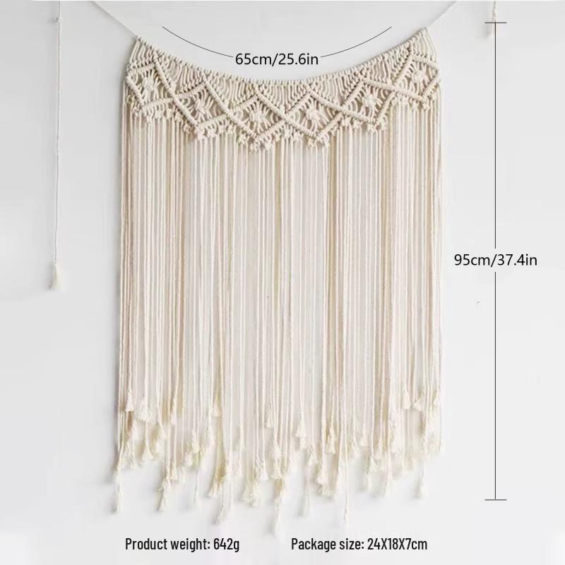 Бохо Тканый вручную настенный гобелен