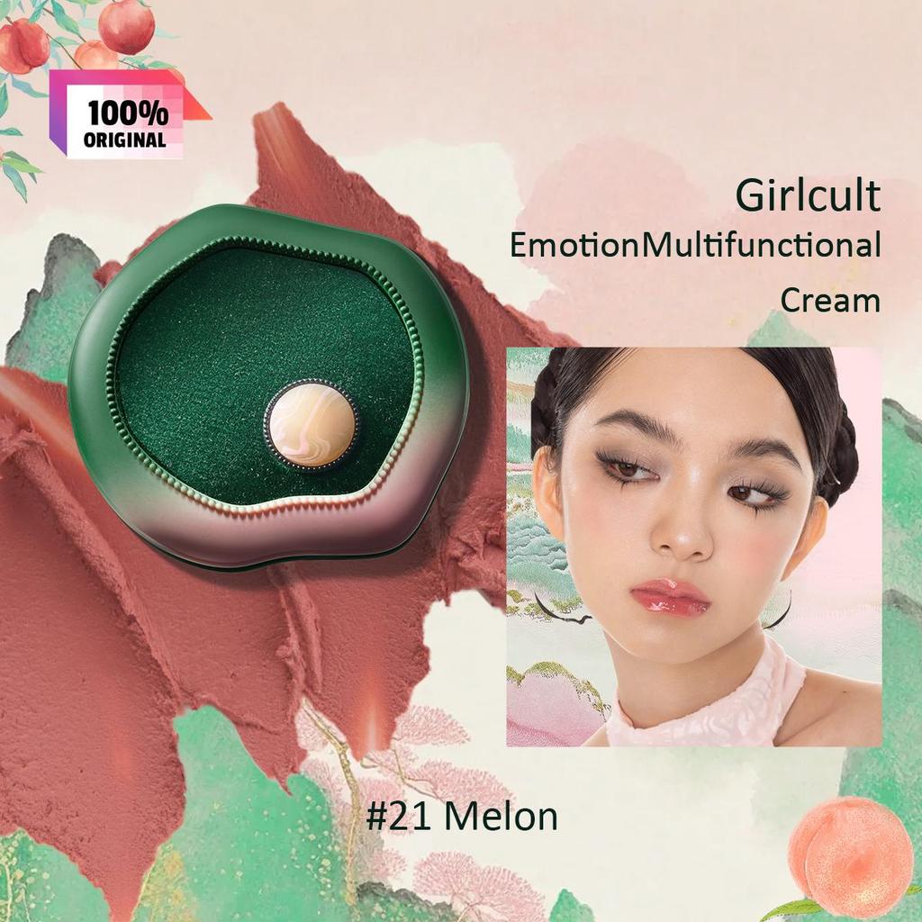 girlcult Emotion Multifunktionaler Cream Blush 4,7g/0,16oz (3 Farboptionen)