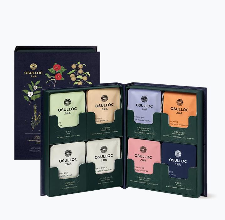 Osulloc Master Blend Tea Set – 8 Types 32 Bags Premium Korean Selection