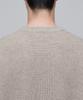 MUSINSA STANDARD Oversized Ribbed Crew Neck Knit [Oatmeal]