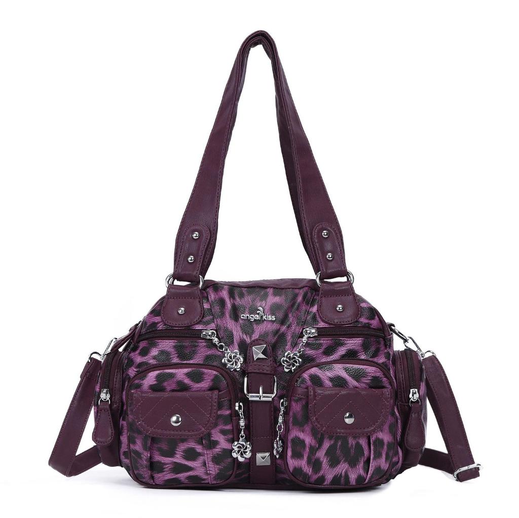 Women PU Shoulder Handbags Satchel Top-handle Dumpling Pack Crossbody Bags Phone Money Pack Schoudertassen Dames Groot