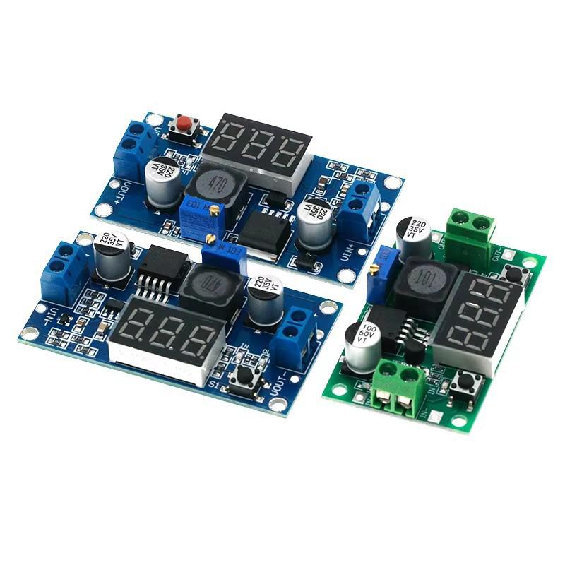LM2596 DC-DC Adjustable Buck Regulator Module with Digital Display