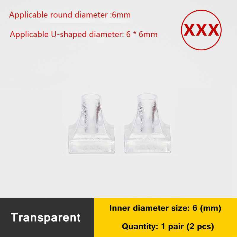 NEW 2Pcs Woman High Heels Shoe Covers Square TPU/PVC Material Soft Damping Heel Protector Silencer Non-slip Heel Protector