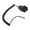 4pin Aviation Plug Walkie Talkie Speaker HiFi Sound CB Radio Speaker with 360 Degrees  Back Clip
