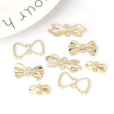 10 Stücke Metall Bogen Charm Anhänger DIY Schmuck Zubehör Erkenntnisse Zubehör Für Schmuck Machen