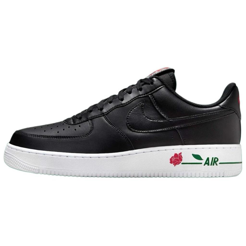 Nike Air Force 1 07 LX Takk Plastpose - Svarte Herresneakers Hvit Universitetsrød Furu-grønn IB4473-010