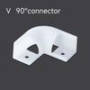 Corner Aluminum Profile Channel For LED Strip Light Ceiling Wall Corner Mounting Holder