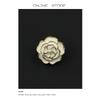 Camellia Style Colorful Metal Buttons for Blouse and Cardigan