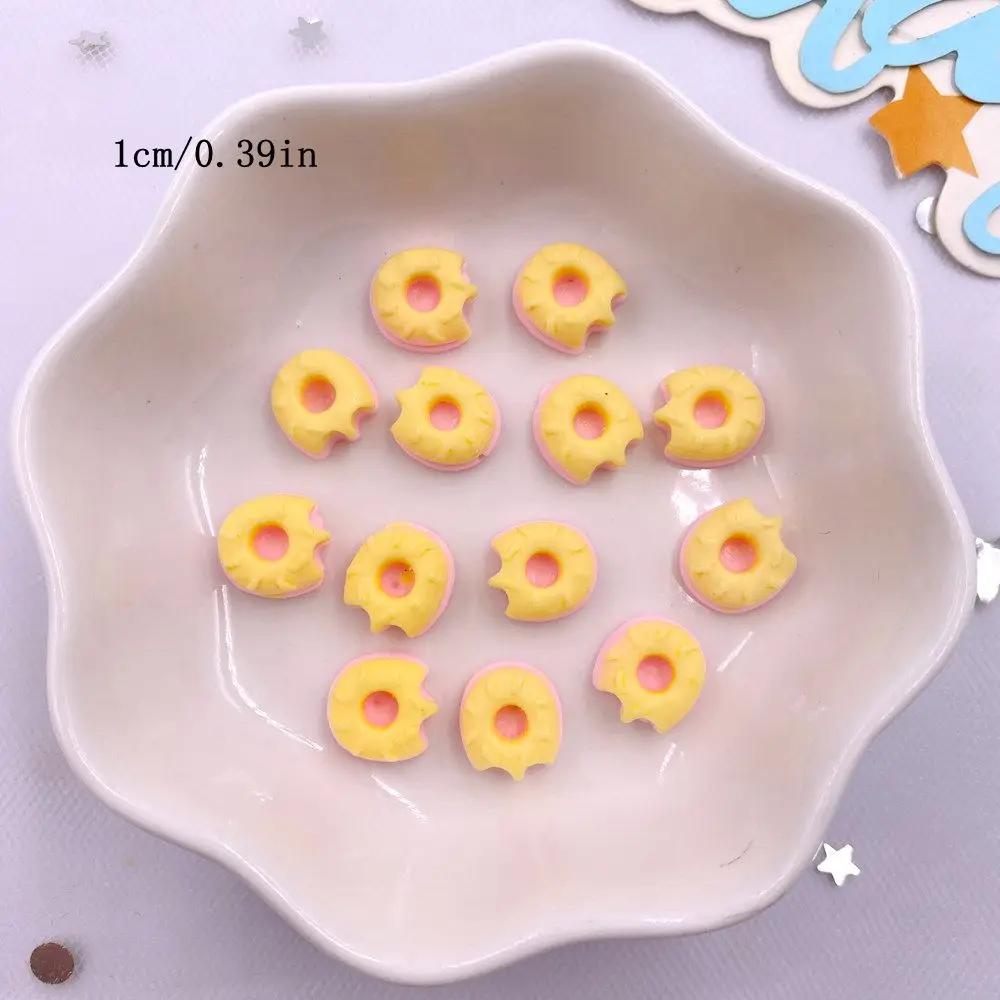 

50 шт. Барвисті смоляні міні-фігурки з розписом, сир, серце, зірка, шоколад, пончик, для нейл-арту, плоскі, кам яні, для скрапбукінгу, DIY декору, ремесел