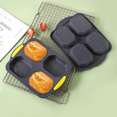 Stampo per teglia da forno in silicone per pane - Strumento per uso alimentare, fai da te per torte e hamburger