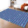 Mermaid Fish Scales Carpet for Girls Bedroom Living Room Bathroom Decor Cartoon Ocean Animal Doormat Non Slip Indoor Floor Mat