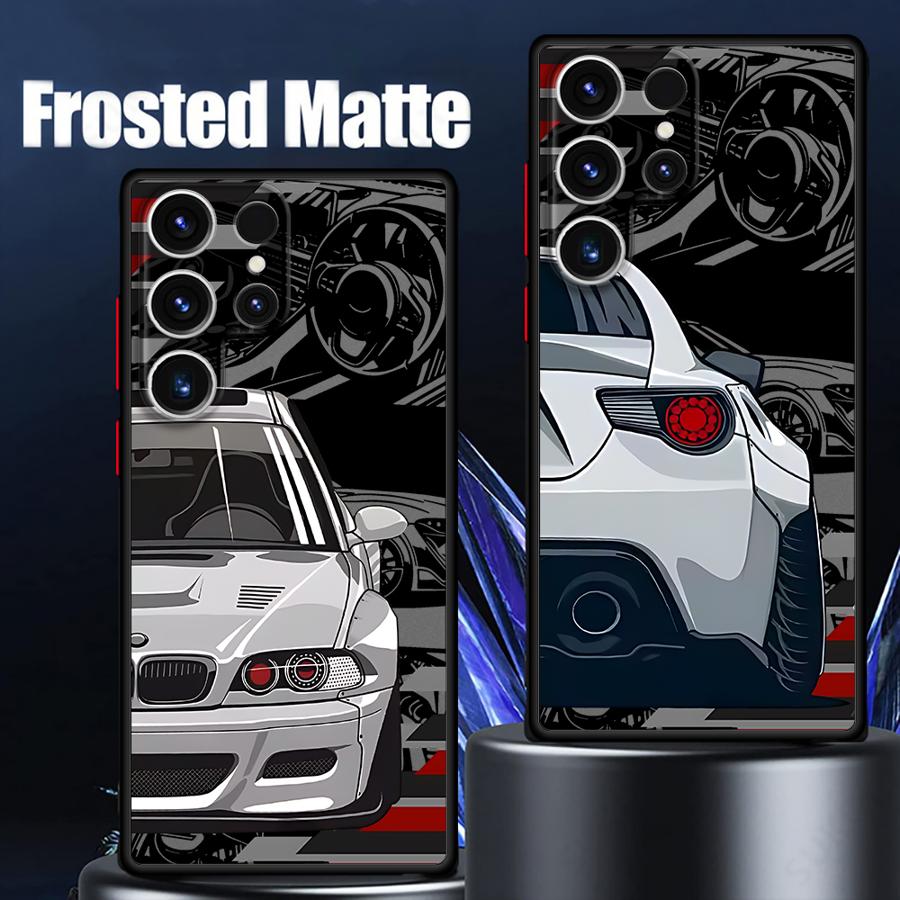 Japan Sports Cars Phone Case for Samsung Galaxy S9 S21 FE S24 S8 S22 Plus S25 Note 20 10 S23 Ultra S20 Soft Cover