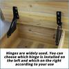 Cold Rolled Steel Foldable Spring Hinge Heavy Duty Sofa Bed Corner Lifting Bracket Fixed Supports Furniture Hardware Accessories