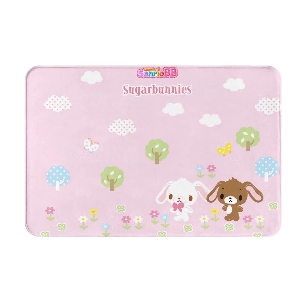 Sugarbunnies Carpet Non-slip Doormat Floor Mat Antiwear Rug for Kitchen Entrance Home Bedroom Cute Footpad Mats Home Decoration