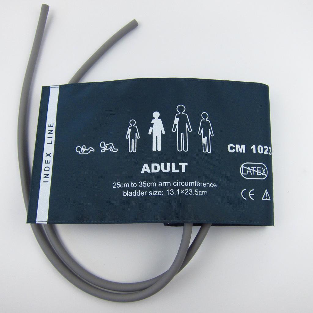Hochwertige auswechselbare Blutdruckmanschette, Armumfang 25-35 cm, Geräteteile für medizinische Patientenmonitore (CM-1023D-01)