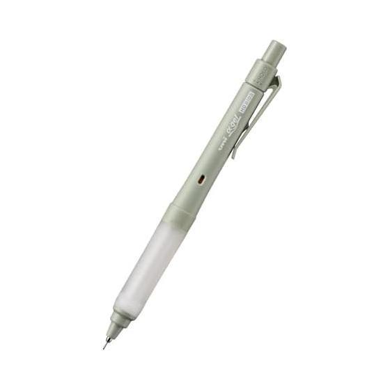 Mitsubishi Pencil Alpha Gel Switch Mechanical Pencil 0.5 Opal Green M51009GG1P.52 with Kuru Toga Engine and Alpha Gel Grip