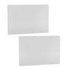 Clear Acrylic Sheet Transparent Plastic Panel Board for DIY Projects Signs Home Decor Photo Frame 2 Pieces