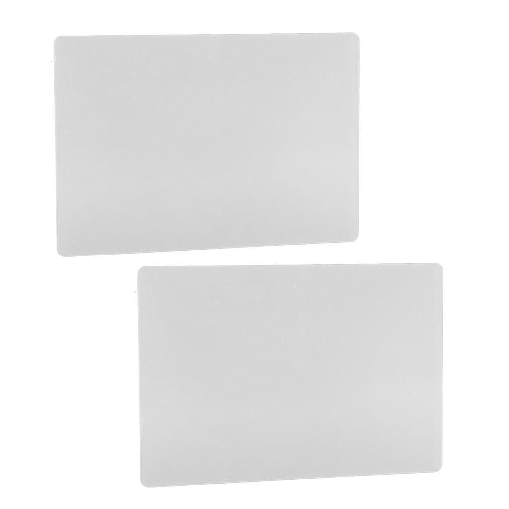 Clear Acrylic Sheet Transparent Plastic Panel Board for DIY Projects Signs Home Decor Photo Frame 2 Pieces