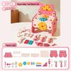 Kids' Pretend Play Repair Tool Box with Electric Drill and Screws
