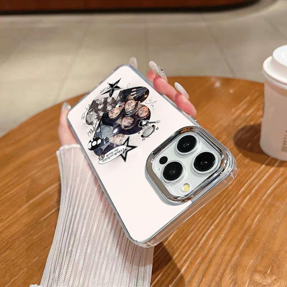 Kpop Musik C-CORTIS Handyhülle Für Iphone 17 16 15 14 13 12 11 Pro Max Xr Air Plus Silikonhülle Silber Harte Schale Abdeckung