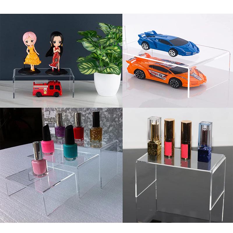 Available Acrylic Layered Display Stand with Transparent Base