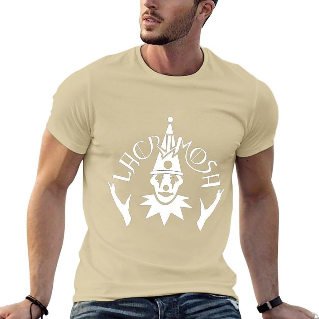 Lacrimosa Clown \t T-Shirt Boys Whites Designer Shirts Cotton Graphic Tees Mens White T Shirts