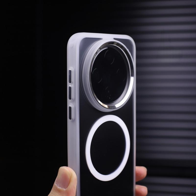 For Magsafe Magnetic Protective Case For Xiaomi 15 Ultra Simple Clear PC+TPU Shockproof Phone Cover For Xiaomi Mi 15Ultra Shell