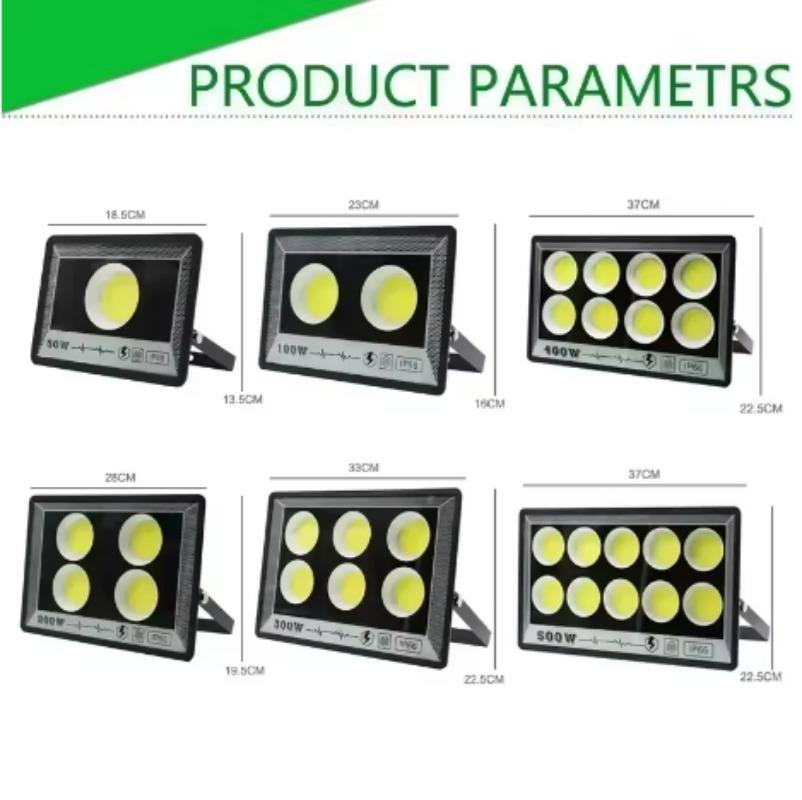 Reflector LED Sporlight For Outdoor Projectors 220V 50W 100W 200W 300W 400W IP66 Garden Flood Light LED Floodlight Garden