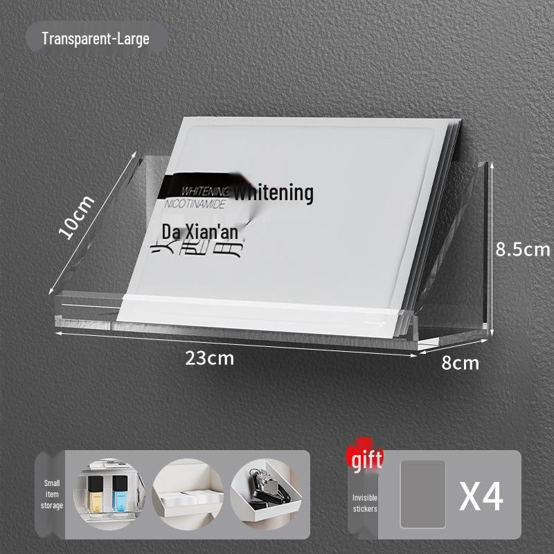 Wall-Mounted Mirror Cabinet Storage Box for Bathroom Cosmetics