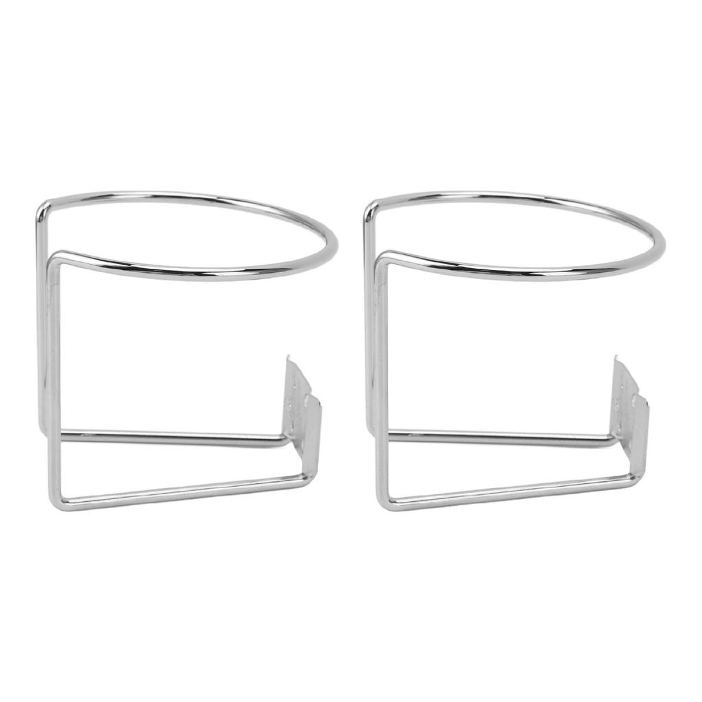 2Pcs Boat Cup Holder Multifunctional   Stainless Steel Drink Holder for Boat Yacht Truck Car Apartment RV