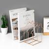 Metal Holder Multifunction Stainless Steel Mobile,Photos,Books,Magazines Storage Display Stands Office Desk Decoration