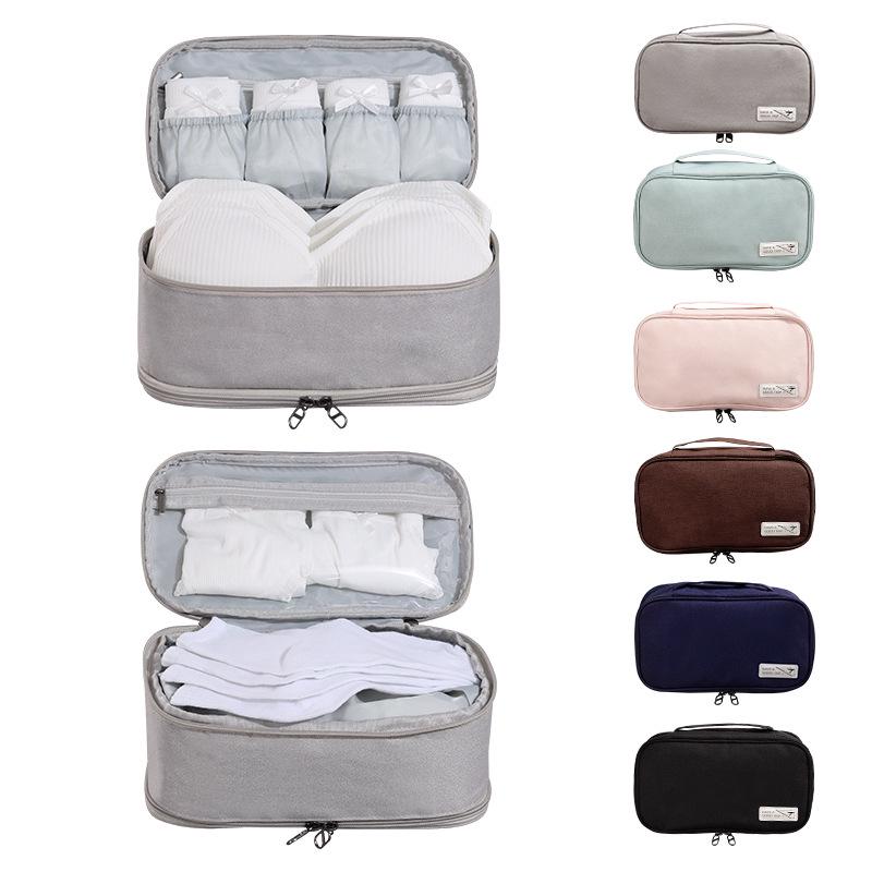 Portable Travel Underwear and Socks Storage Bag