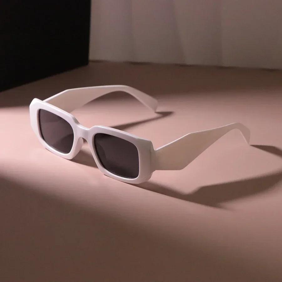 Retro Classic Square Sunglasses For Women Men Stylish Minimalist Female Male Fashion Glasses